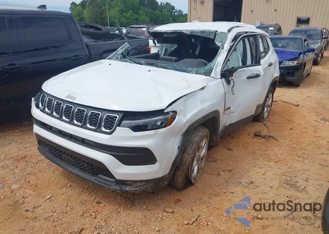 2025 Jeep Compass Sport z USA, uszkodzony, nr VIN 3C4NJDAN1ST542752